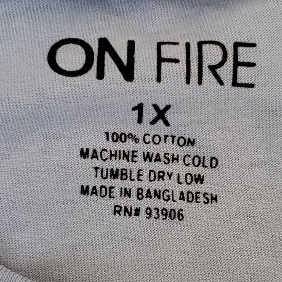 Graphic Tee's Black/Red/Light Blue Bundle SZ 1X/1XL - Picture 11 of 13